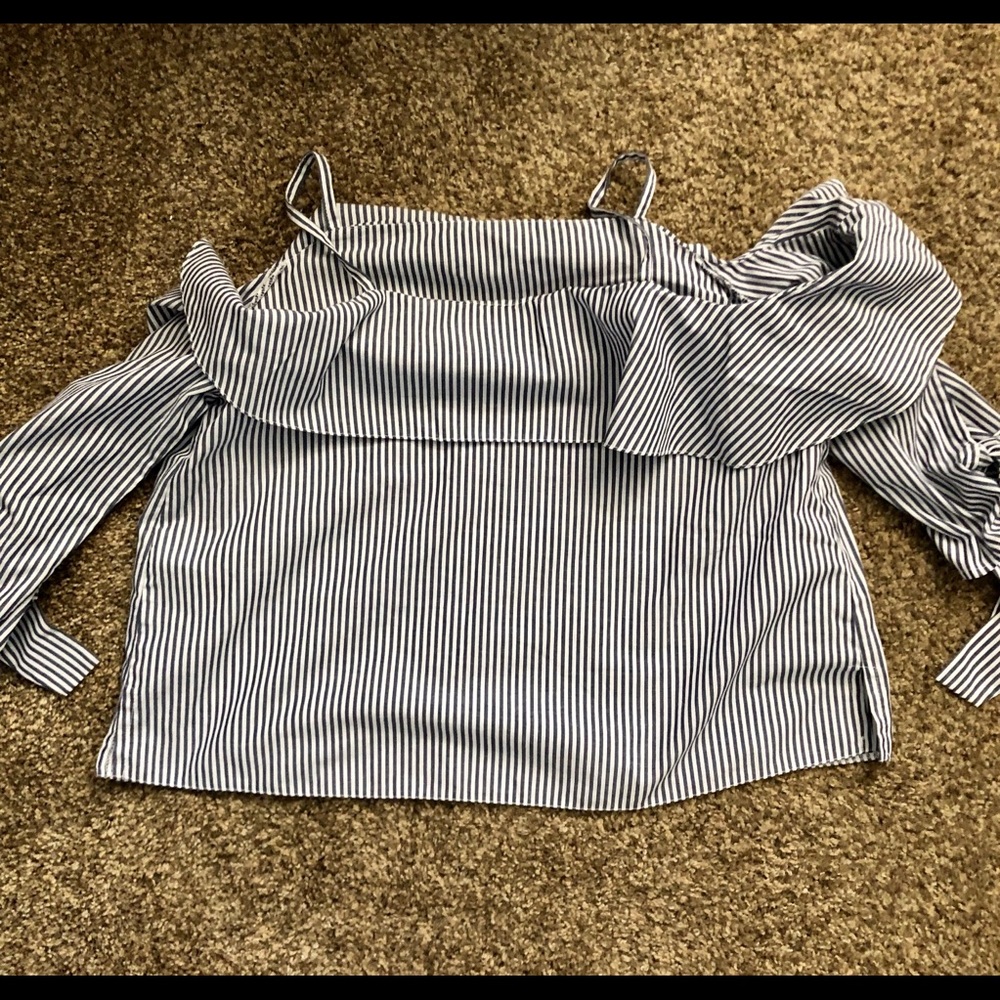 Topshop off shoulder blouse - Picture 6 of 6